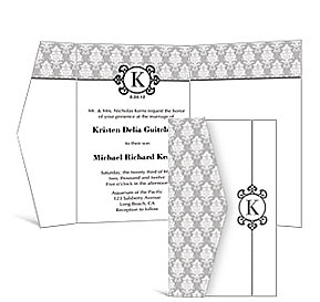 Monogram Wedding Stationery